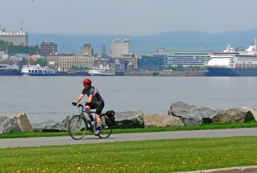 Québec - lévis - saint Laurent à vélo
